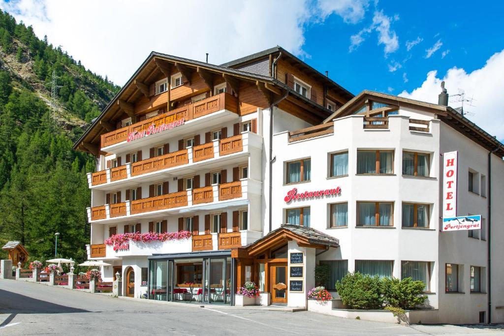 Hotel Portjengrat Saas-Almagell Kültér fotó
